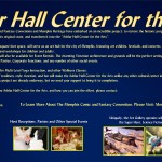 Ashlar Hall Center for the Arts. banner 0003